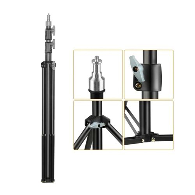 Picture of Plokama PK-8899 black photography tripod