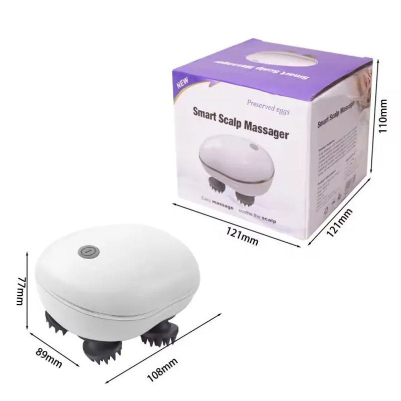 Picture of Scalp Head Hair Massager Electric Health Care Antistress Relax Body Massager