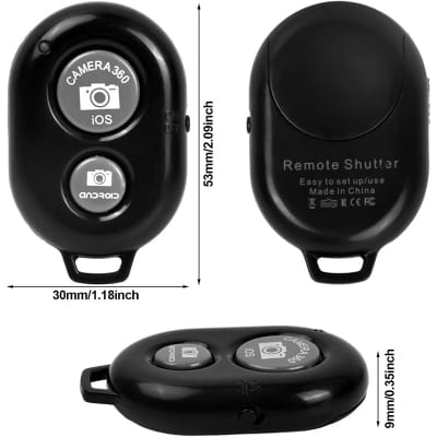 Picture of Selfie Remote Shutter Bluetooth Remote Control for IOS Android