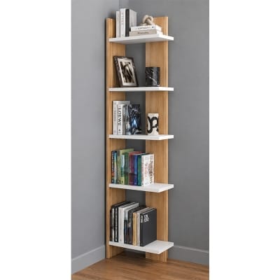 Picture of Moumi Furniture and Home Decor Simple Melamine Board Open Shelf Display Rack