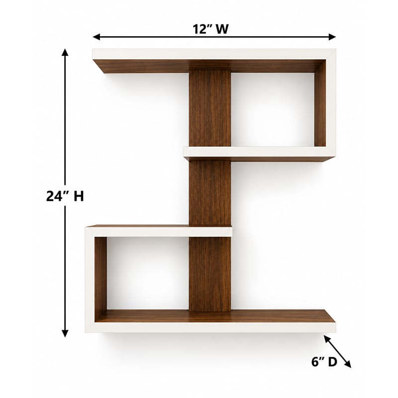 Picture of Moumi Furniture and Home Decor Modern Laminated Board Wall Display Shelf