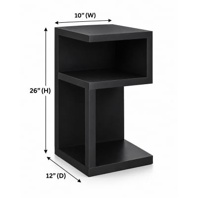 Picture of Moumi Furniture and Home Decor Modern Melamine Board Open Side Table