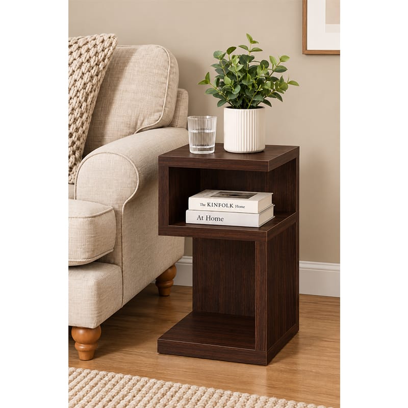 Picture of Moumi Furniture and Home Decor Modern Melamine Board Open Side Table