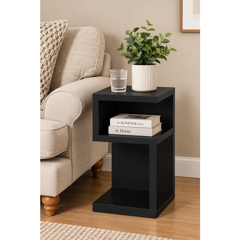 Picture of Moumi Furniture and Home Decor Modern Melamine Board Open Side Table