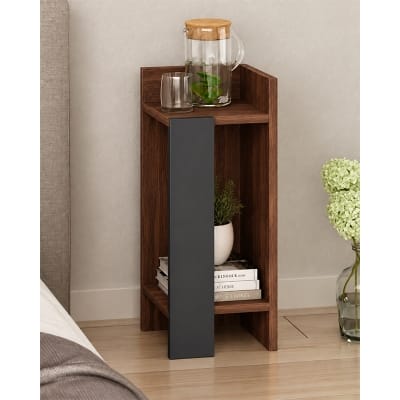 Picture of Moumi Furniture and Home Decor Compact Melamine Board Open Display Shelf
