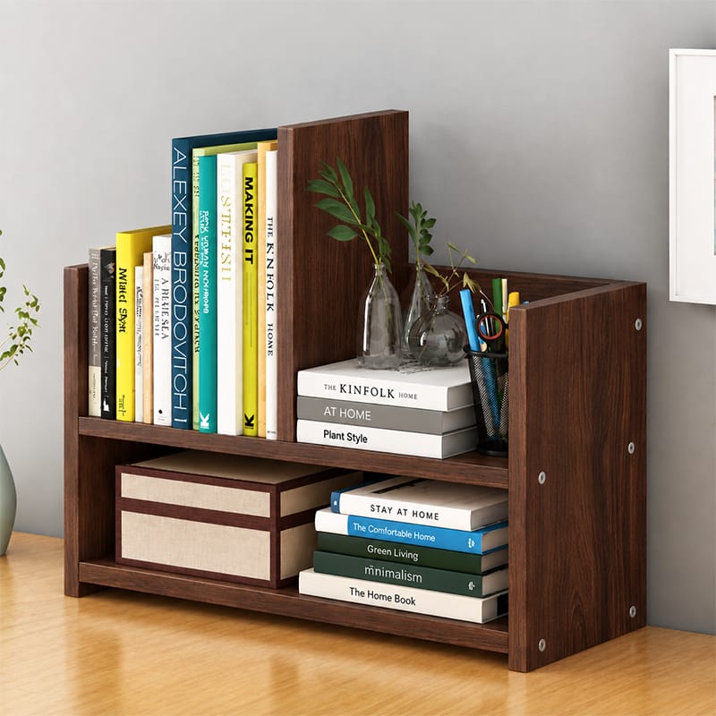 Picture of Moumi Furniture and Home Decor Compact Melamine Board Desktop Bookshelf