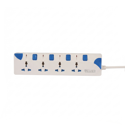 Picture of Click Safe Multi Plug (4 Sokcet,2 Pin ,3 Yeard) 2500W