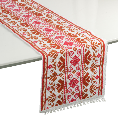 Picture of REGAL TABLE RUNNER-303 (RED TERRA)