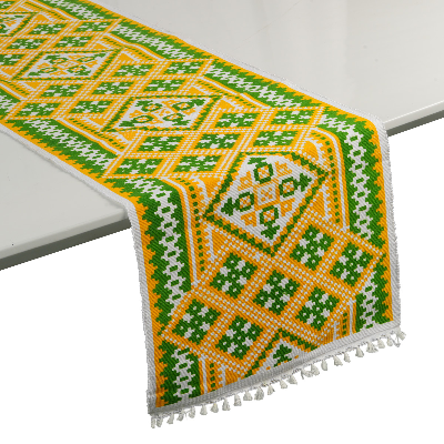 Picture of REGAL TABLE RUNNER-305 (FOLK LEAVE DANCE)