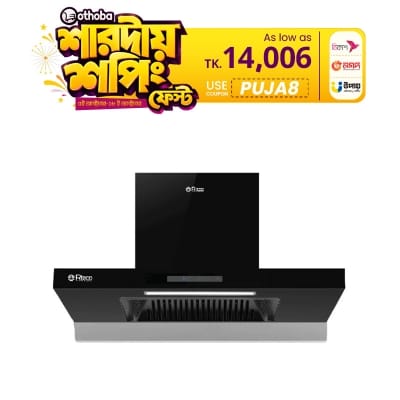 Picture of Rizco Luminous 132, 30 Inch Kitchen Hood Chimney Type Heat Auto Clean