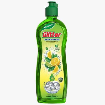 Picture of Glitter Dishwash Liquid Lemon PET 450ml 