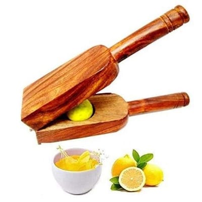Picture of Wooden Lemon Squeezer/ Juicer, Crusher, Juice Squeezer, Lemon Mesher for Home and Kitchen 1pcs-woden
