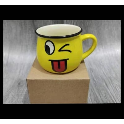 Picture of Emoji Ceramic Mug - Coffee Mug-Multicolor