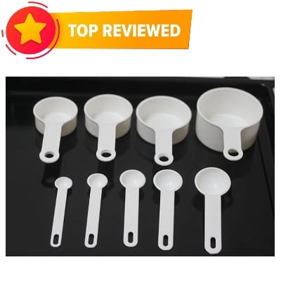 Picture of PLASTIC MEASURING SPOON SET-Multicolor