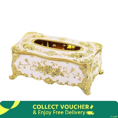 Picture of Home Decor Tissue Box Paper Holder-Multicolor