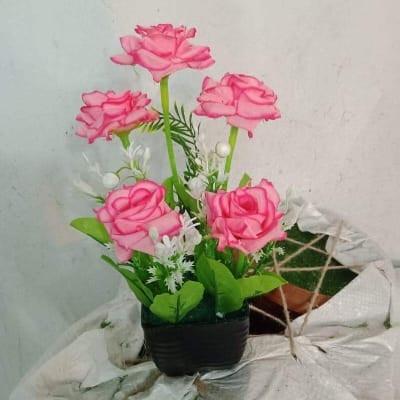 Picture of Artificial Flower For Home Garden Decor-Multicolor