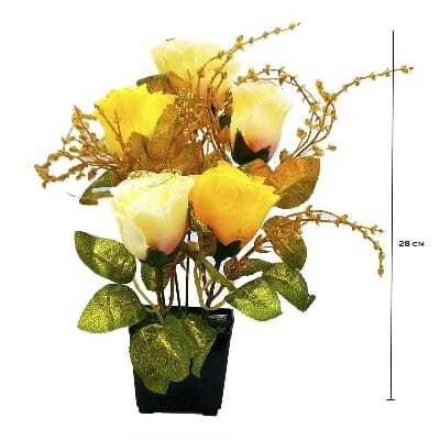 Picture of Artificial Flower For Home Garden Decor-Multicolor