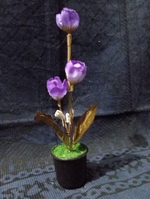 Picture of Artificial plant flower - Home Decoration Item-Multicolor