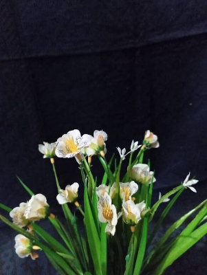 Picture of Artificial plant flower - Home Decoration Item-White