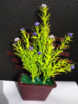 Picture of Artificial Flower Balcony Potted Plant Flowers Bouquet Wedding Home Garden Decor-Green