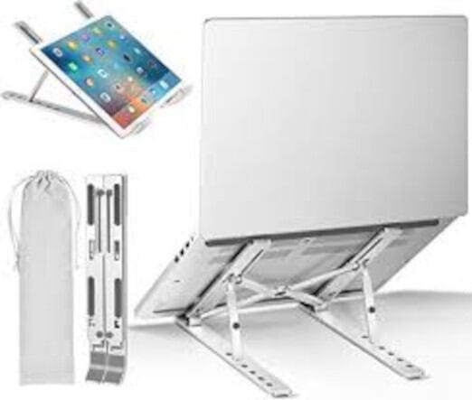 Picture of Laptop stand aluminum alloy adjustable multi-angle laptop stand 10-17 inch tablet notebook laptop stand-Silver