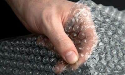 Picture of Bubble Wrap Paper Poly -10 Yard-White