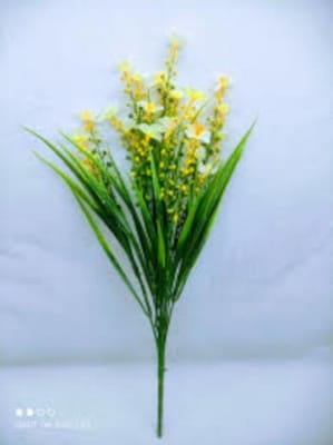 Picture of Artificial Mini Grass Flower 1 Stick 14Inc Long - Home Decoration Item - Home Decoration Item-Green