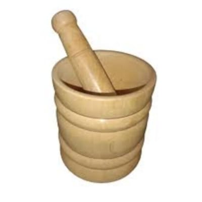 Picture of Wooden Haman Dista Big To Small | Wood Items | Kitchen Tools - Convenient Tools For Food Preparation And Serving-Brown