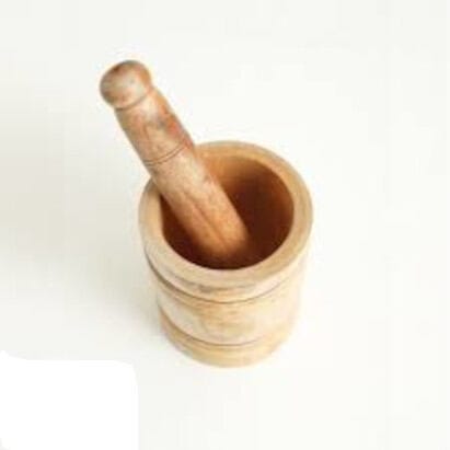 Picture of Wooden Haman Dista Big To Small | Wood Items | Kitchen Tools - Convenient Tools For Food Preparation And Serving-Brown
