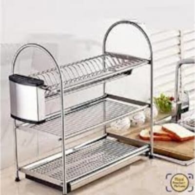 Picture of Kitchen Dish Rack  3 layer-Silver