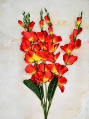 Picture of Artificial Flower 1 full Stick 24 Inc Long for Home Decoration Item-Orange