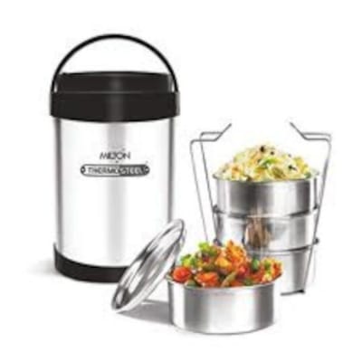 Picture of Milton lunch box  ROYAL TIFFIN 4 Actual capacity: 2400ML-Multicolor