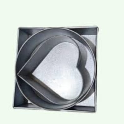 Picture of Cake & Pudding Mold Full Set - Cake Decoration Tools - Create Beautiful Cakes And Puddings With This Full Set-Multicolor