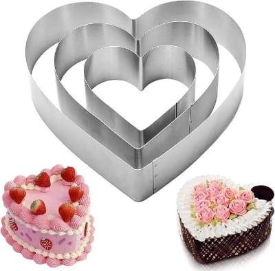 Picture of Cake & Pudding Mold Full Set - Cake Decoration Tools - Create Beautiful Cakes And Puddings With This Full Set-Multicolor