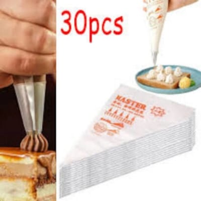 Picture of Piping Bags Cake Cream Decorating 30pcs-Multicolor