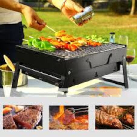 Picture of Portable Barbecue Machine BBQ 14/11inch-Black