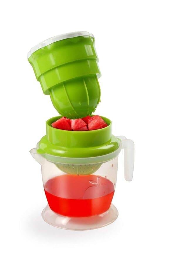 Picture of Enjoy Freshly Squeezed Juice With Hand Press Juicer With Fruit Squeezer Cup - Convenient And Colorful Juicing Tool-Green