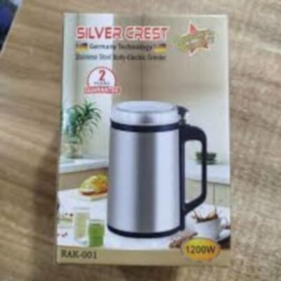 Picture of Silver Crest Stainless Steel Electric Mini Grinder 1500 Watt-Silver