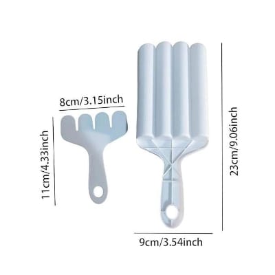 Picture of Creative Kitchen Meatball Maker Meat Ball Scoop with Cutting Spade Piyaju Maker, None-Stick Meatball Maker Cooking Piyajo Maker Accessories-Multicolor