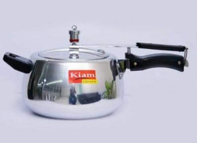 Picture of Kiam Queen Pressure Cooker 4.5 Ltr (oval shape)-Multicolor