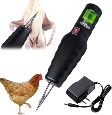 Picture of Feather Plucker Electric Poultry Feather Plucker Handheld Chicken Plucker Full Automatic Duck Goose Feather Removing Machine AU Plug 100‑240V Plug-Multicolor