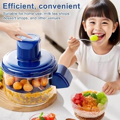 Picture of Peeling Machine, Electric Automatic Garlic Peeler Machine,-Blue