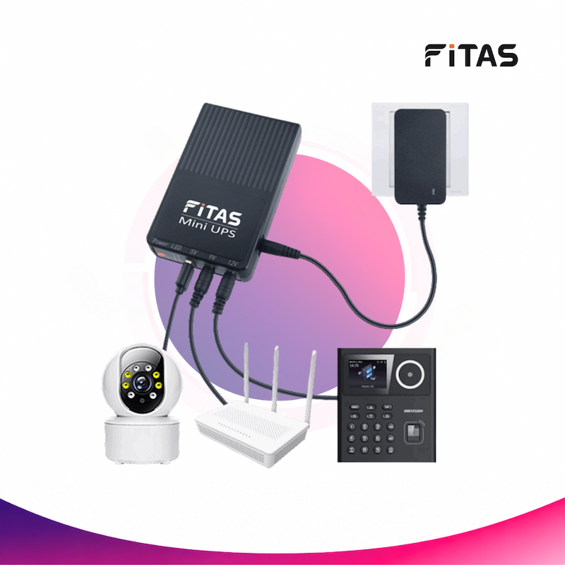 Picture of FiTAS TM55 DC Mini UPS 5V 9V 12V