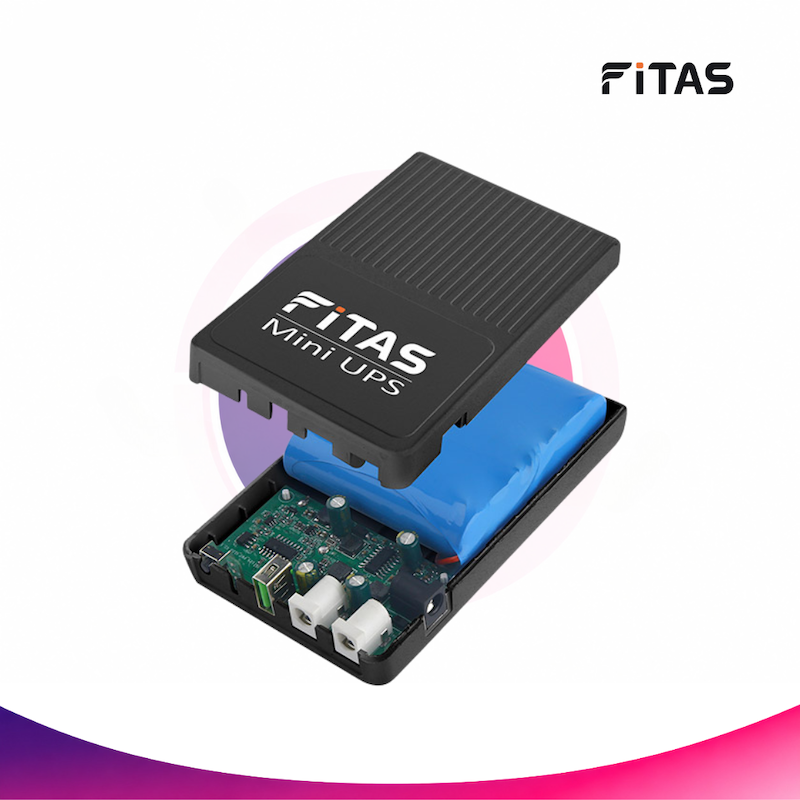 Picture of FiTAS TM55 DC Mini UPS 5V 12V 12V