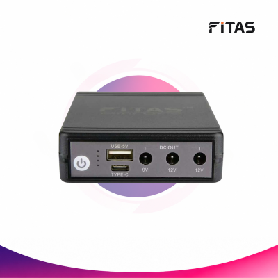 Picture of FiTAS TM95 DC Mini UPS 5V 9V 12V 12V With TYPE-C Fast Charging