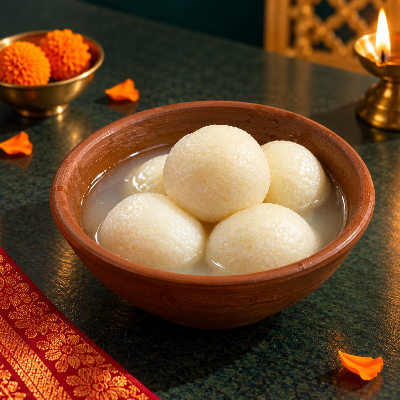 Picture of Mithai Rajbhog (Curd Hari 6 PCS) 750GM