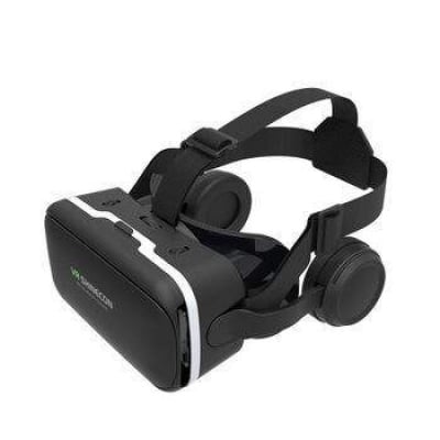 Picture of VR SHINECON G04E VR Headset Version Virtual Reality Glasses Stereo Headphones 3D Glasses Headset Helmets Support 4.7-6.53 inch Large Screen Smartphone (Black)