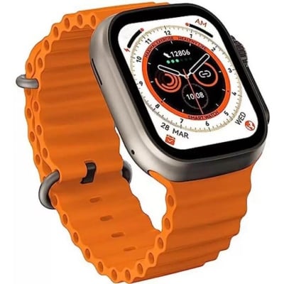 Picture of Watch 9 Ultra 49mm Unisex Smart Watch Series 9 2.19" Sport NFC Smartwatch Bluetooth Call Waterproof With Wireless Charger & Strip  for Apple & Android (Multicolor)