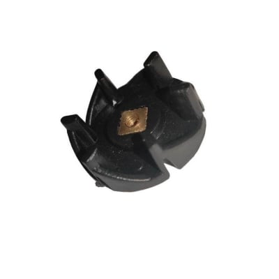 Picture of Blender Motor Connector Spare Parts Plastic Pulley 3.5cm 6 teeth Black  - 1pcs (Black)