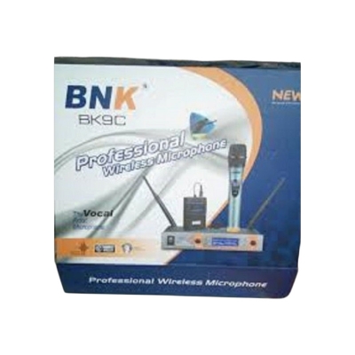 Picture of Professional High Performance BNK - BK9C Dual Wireless Microphone 1 Hand  & 1 Tie (1Hand, 1 Tie)